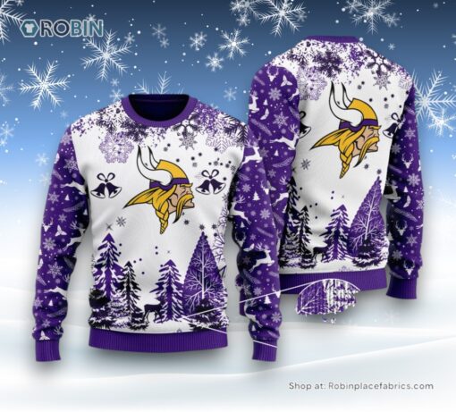 NFL Minnesota Vikings Special Christmas Ugly Sweater and Sweatshirt Design
