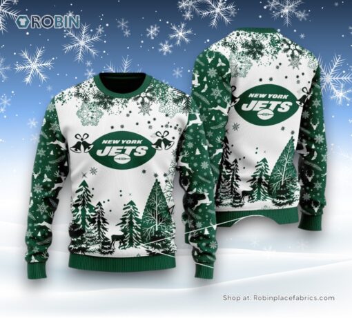 NFL New York Jets Special Christmas Ugly Sweater and Sweatshirt Design