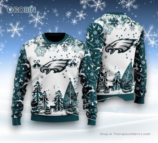 NFL Philadelphia Eagles Special Christmas Ugly Sweater and Sweatshirt Design