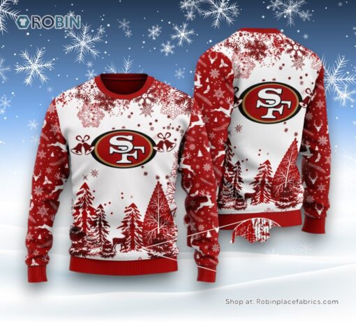 NFL San Francisco 49ers Special Christmas Ugly Sweater and Sweatshirt Design