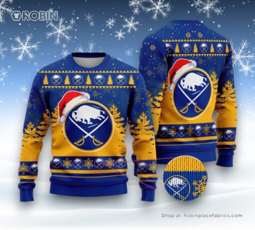 NHL Buffalo Sabres Special Christmas Design Ugly Sweater and Sweatshirt