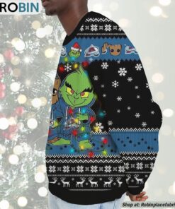 NHL Colorado Avalanche Baby Groot And Grinch Best Friends Ugly Christmas Sweatshirt & Sweater NHL Colorado Avalanche Baby Groot And Grinch Best Friends Ugly Christmas Sweatshirt & Sweater