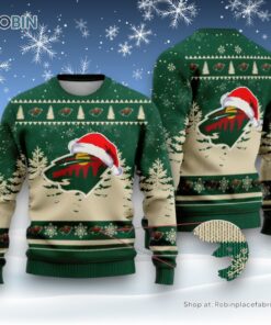 NHL Minnesota Wild Special Christmas Design Ugly Sweater and Sweatshirt NHL Minnesota Wild Special Christmas Design Ugly Sweater and Sweatshirt