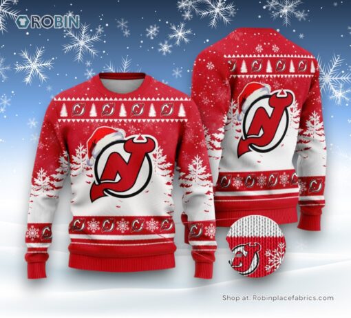 NHL New Jersey Devils Special Christmas Design Ugly Sweater and Sweatshirt