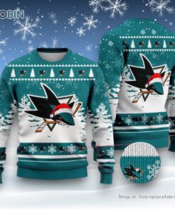 NHL San Jose Sharks Special Christmas Design Ugly Sweater and Sweatshirt NHL San Jose Sharks Special Christmas Design Ugly Sweater and Sweatshirt