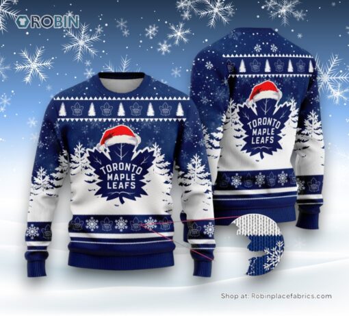 NHL Toronto Maple Leafs Special Christmas Design Ugly Sweater and Sweatshirt