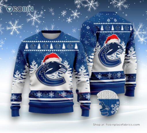 NHL Vancouver Canucks Special Christmas Design Ugly Sweater and Sweatshirt