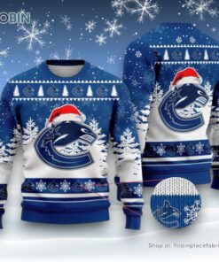 NHL Vancouver Canucks Special Christmas Design Ugly Sweater and Sweatshirt NHL Vancouver Canucks Special Christmas Design Ugly Sweater and Sweatshirt