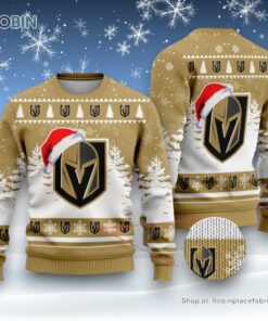 NHL Vegas Golden Knights Special Christmas Design Ugly Sweater and Sweatshirt