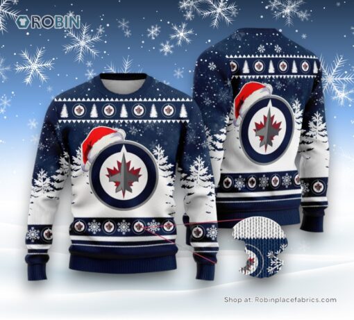 NHL Winnipeg Jets Special Christmas Design Ugly Sweater and Sweatshirt
