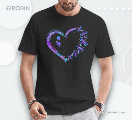 No Story Should End Too Soon Suicide Prevention Awareness Shirt