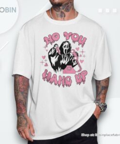 No You Hang Up Halloween Death Calling Shirt