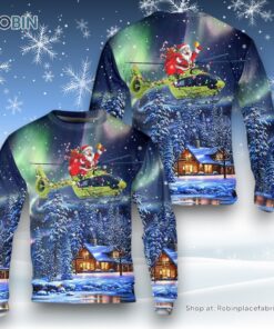 Norwegian Air Ambulance Airbus H145 helicopter Ugly Christmas Sweater For Men And Women, Christmas Gift