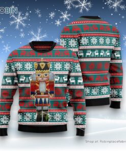 Nutcracker And Drum Ugly Christmas Sweatshirt, Sweater