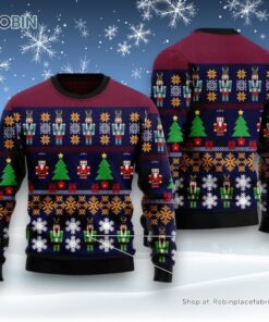 Nutcracker Ugly Christmas Sweatshirt, Sweater Nutcracker Ugly Christmas Sweatshirt, Sweater