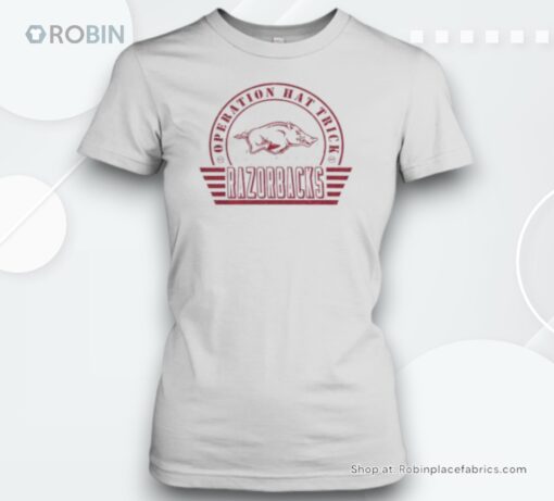 Operation Hat Trick Arkansas Razorbacks Unisex Shirt
