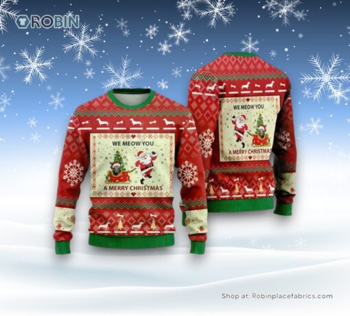 Oriental Shorthair Ugly Christmas Sweaters For Men Women, Christmas Gift For Pet, Cat Sweater, Christmas Gift