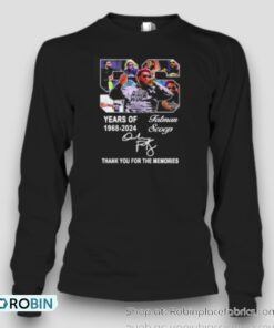 Original Fatman Scoop 56 Years Of 1968 2024 Thank You For The Memories Signature Unisex Shirt