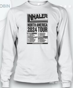 Original Inhaler North America 2024 Tour Poster Unisex Shirt