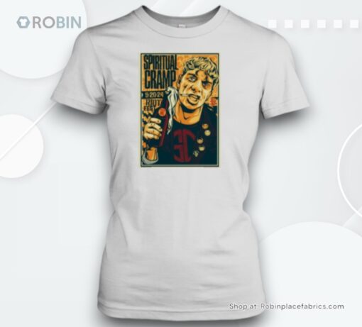 Original Spiritual Cramp September 20 2024 Douglass Park Chicago Il Poster Unisex Shirt