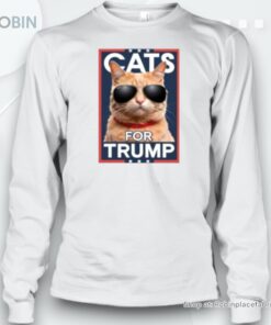 Original They’re Eating The Pets Cats For Trump Unisex Shirt