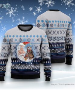 Owl Love Santa Moon Ugly Christmas Sweater