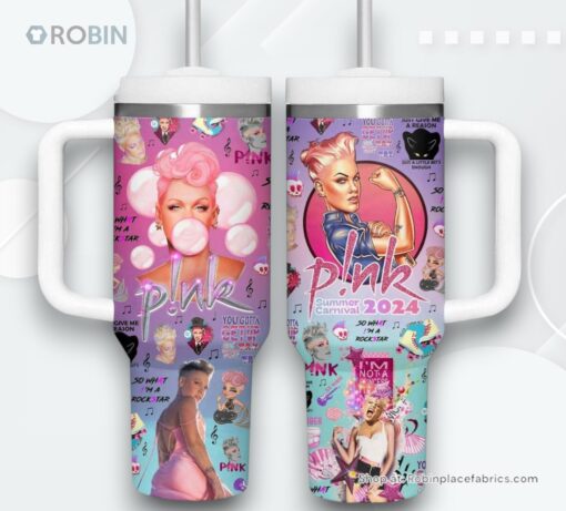 P!nk Summer Carnival 2024 Stanley Tumbler 40oz