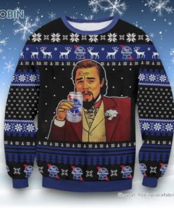 Pabst Blue Ribbon Beer Meme Ugly Sweater and Sweatshirt Pabst Blue Ribbon Beer Meme Ugly Sweater and Sweatshirt