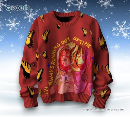 Paramore I’m Always Running Out Of Time Ugly Sweater and Sweatshirt