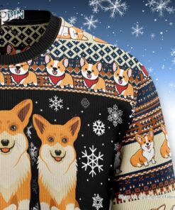 Pembroke Welsh Corgi Ugly Christmas Sweater and Sweatshirt