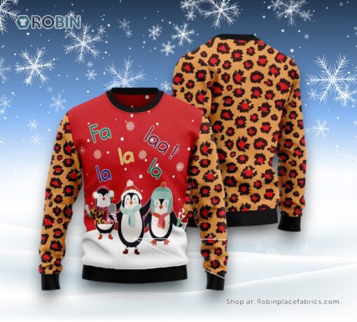 Penguin Christmas Song Ugly Christmas Sweater