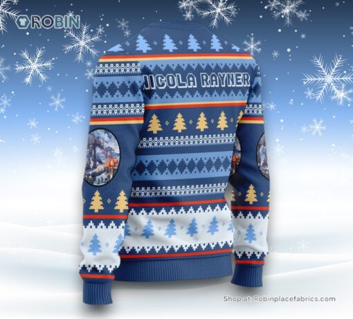 Personalize Name Star Wars Planets Hoth, Welcome to Hoth Star Wars Unisex Ugly Sweater and Sweatshirt For Men and Women