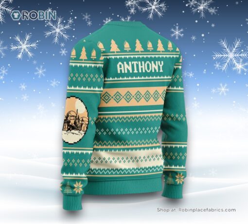 Personalize Name Welcome to Tattooine Star Wars Unisex Ugly Sweater and Sweatshirt For Men and Women