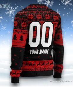 Personalized EPL Bournemouth Grinch Ugly Sweater and Sweatshirt All Over Print For Fan   Limited Edition