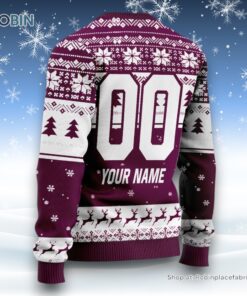 Personalized EPL Burnley Grinch Ugly Sweater and Sweatshirt All Over Print For Fan   Limited Edition