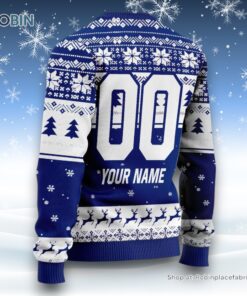 Personalized EPL Chelsea Grinch Ugly Sweater and Sweatshirt All Over Print For Fan   Limited Edition