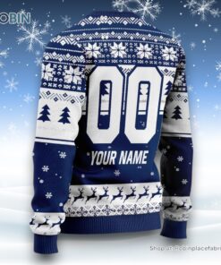 Personalized EPL Everton Grinch Ugly Sweater and Sweatshirt All Over Print For Fan   Limited Edition