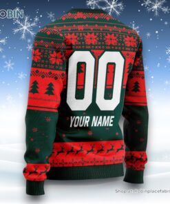 Personalized EPL Liverpool Grinch Ugly Sweater and Sweatshirt All Over Print For Fan   Limited Edition