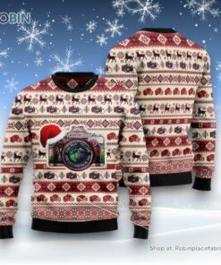 Photograph Save You Ugly Christmas Sweatshirt, Sweater
