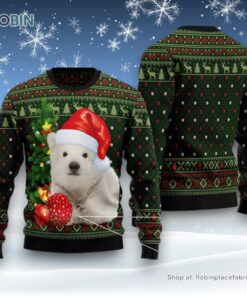 Polar Bear Cute Christmas Ugly Christmas Sweater