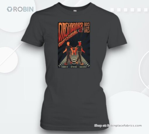 Poster Dashboard Confessional In Grand Rapids, Mi On September 18 2024 Unisex Shirt