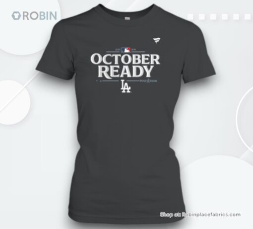 Postseason 2024 Los Angeles Dodgers October Ready Unisex Shirt