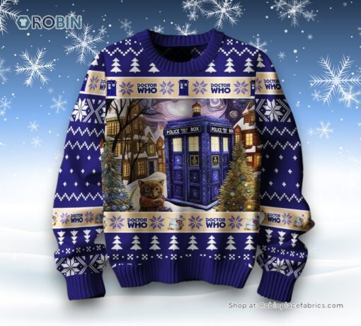 PREMIUM Doctor Who Ugly Sweater and Sweatshirt