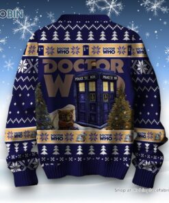 PREMIUM Doctor Who Ugly Sweater and Sweatshirt PREMIUM Doctor Who Ugly Sweater and Sweatshirt