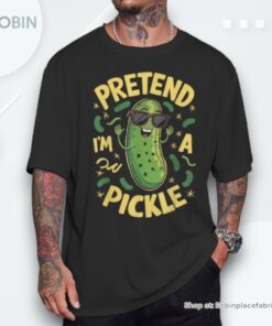 Pretend I’m A Pickle Lazy Halloween Matching Costume Shirt