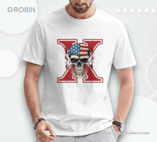 Proud Member Of The Fuck Your Feelings Gen X Horror Skull Shirt