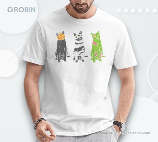 Pumpkin Mummy Zombie Black Cats Halloween Kitty Pet Shirt