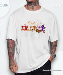 Quilter Halloween Costume Sewing Machine Lover Pumpkin Bat Shirt Quilter Halloween Costume Sewing Machine Lover Pumpkin Bat Shirt