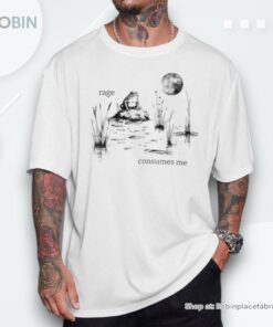 Rage Consumes Me Frog Shirt