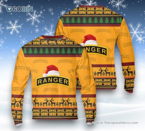 Ranger Tab Ugly Christmas Sweater For Men And Women, Christmas Gift